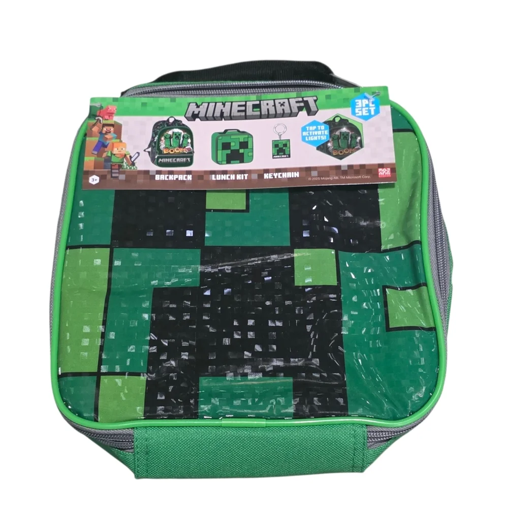 New Minecraft Soft Lunchbox